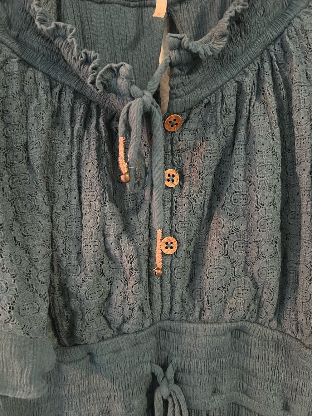 Free People Forest Green Tiered Maxi Dress - Picture 7 of 16